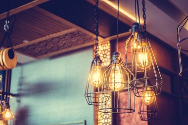 Vintage ışık lamba