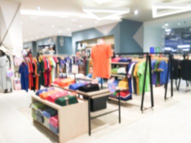 Soyut bulanık alışveriş merkezi