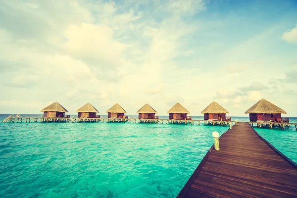 Bella isola delle Maldive — Foto Stock