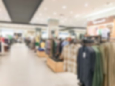 Soyut bulanık alışveriş merkezi