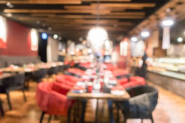 Soyut bulanıklık Restoran