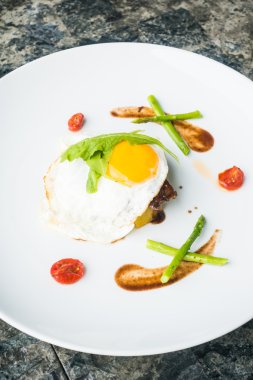 lezzetli kızarmış yumurta