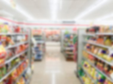 Soyut bulanık alışveriş merkezi