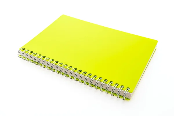 Caderno em branco colorido — Fotografia de Stock