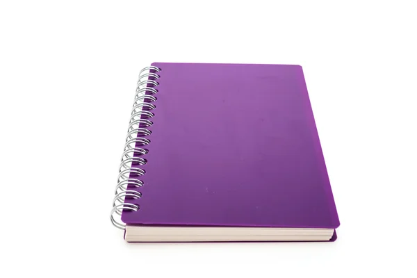 Caderno em branco colorido — Fotografia de Stock