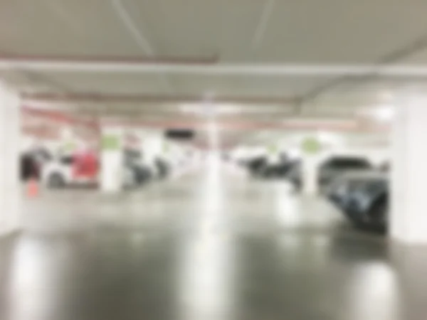Abstrato embaçado estacionamento de carro — Fotografia de Stock