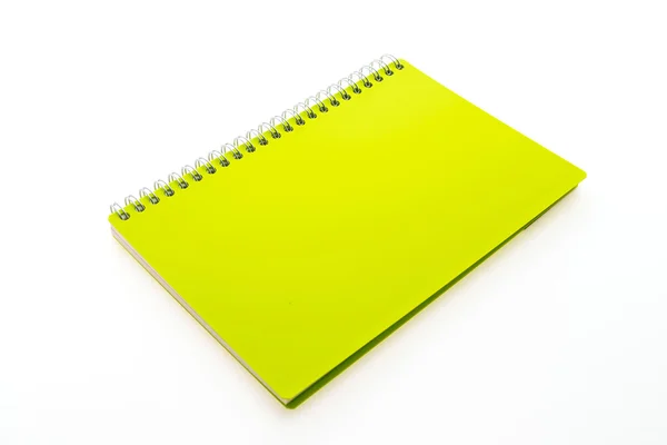 Kleurrijke blanco notebook — Stockfoto