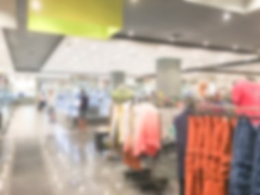 Soyut bulanık alışveriş merkezi