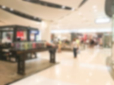 Soyut bulanık alışveriş merkezi