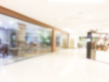 Soyut bulanık alışveriş merkezi