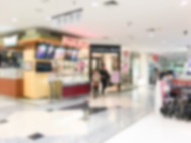 Soyut bulanık alışveriş merkezi