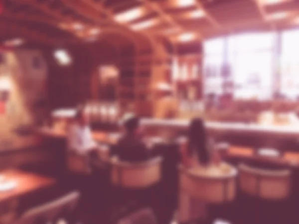 Abstrakt oskärpa restaurang — Stockfoto