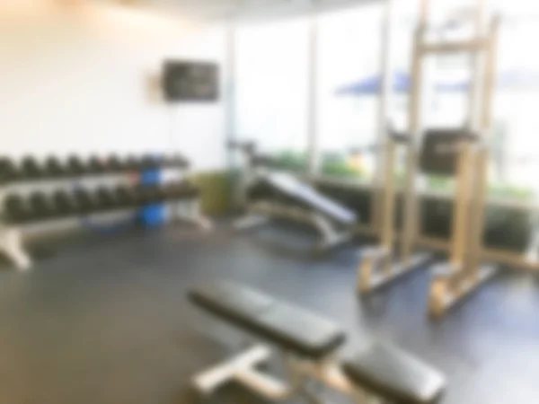 Abstract vervagen sportzaal en fitness — Stockfoto