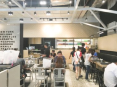 Soyut bulanık alışveriş merkezi