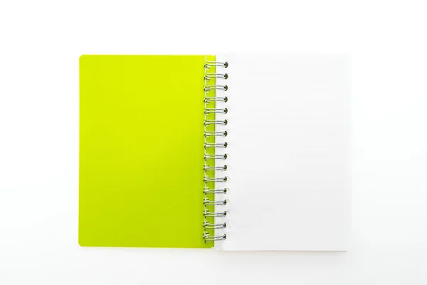 Barevné prázdné notebook — Stock fotografie