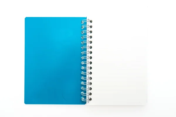 Caderno em branco colorido — Fotografia de Stock