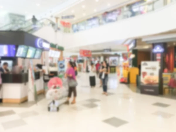 Abstraktní rozmazané nákupní centrum — Stock fotografie