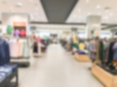 Soyut bulanık alışveriş merkezi