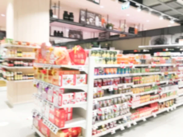 Супермаркет Abstrab Blur — стоковое фото