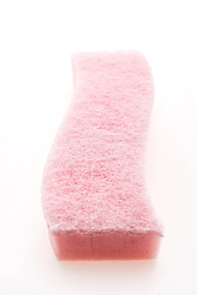 Kitchen sponge on white — Stock Photo, Image