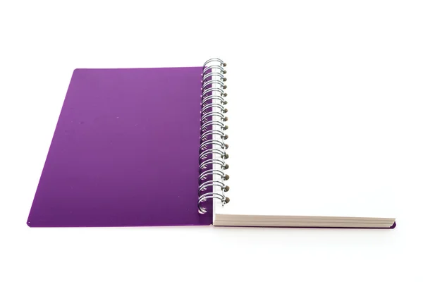 Caderno em branco colorido — Fotografia de Stock