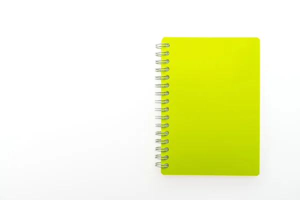 Caderno em branco colorido — Fotografia de Stock