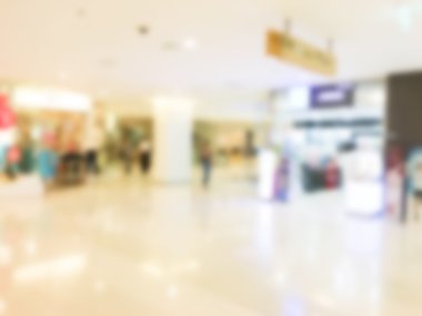Soyut bulanık alışveriş merkezi