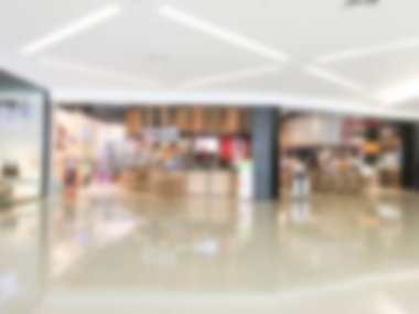 Soyut bulanık alışveriş merkezi