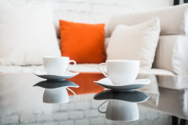 Tazza di caffè bianco — Foto Stock