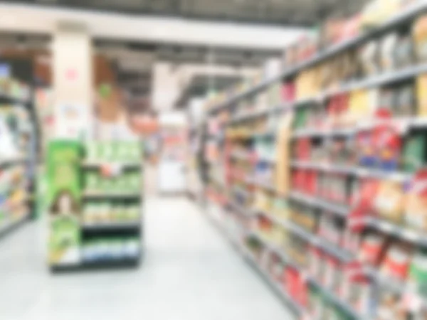 Abstract Blur supermarket — Stock Photo, Image