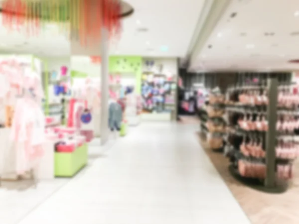 Blur luxo varejo e shopping center — Fotografia de Stock