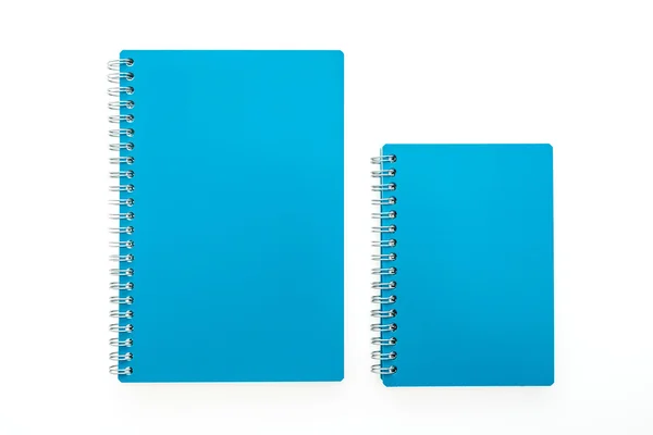 Kleurrijke blanco notebook — Stockfoto