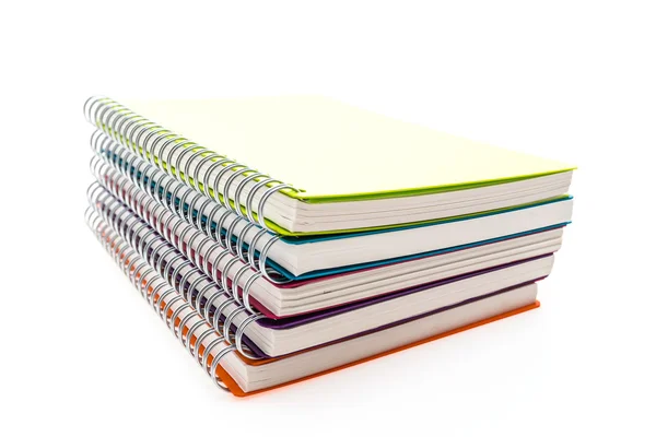 Kleurrijke blanco notebook — Stockfoto