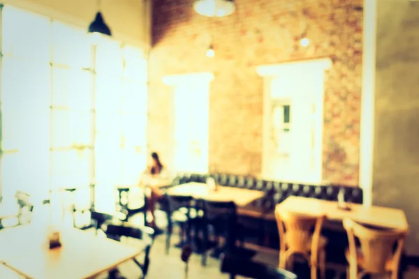 Café et restaurant abstrait flou — Photo