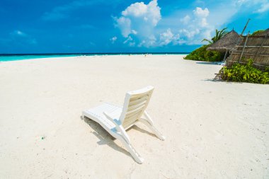 Güzel Maldivler ada