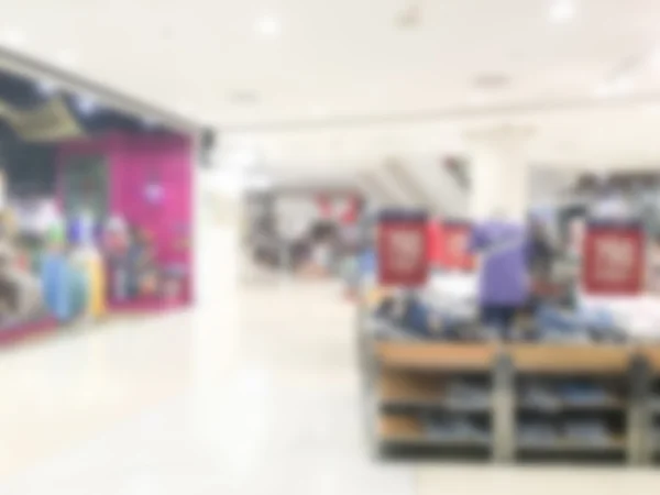 Abstract blur shopping mall — Stock Photo, Image