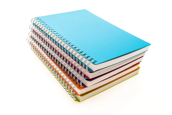 Kleurrijke blanco notebook — Stockfoto