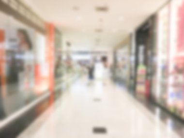 Soyut bulanık alışveriş merkezi