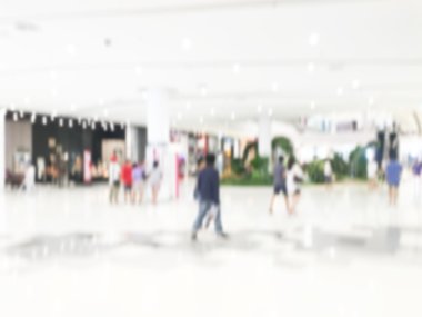 Soyut bulanık alışveriş merkezi
