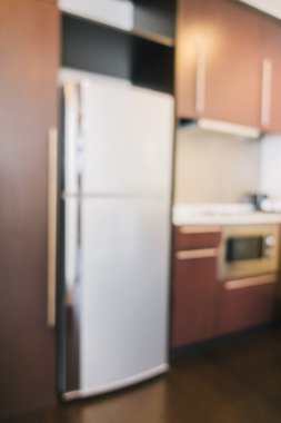 Soyut bulanıklık mutfak