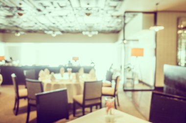 Soyut bulanıklık Restoran