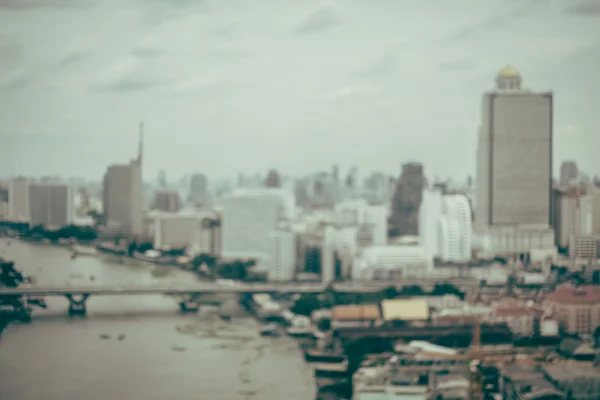 Desenfocar la ciudad de Bangkok —  Fotos de Stock