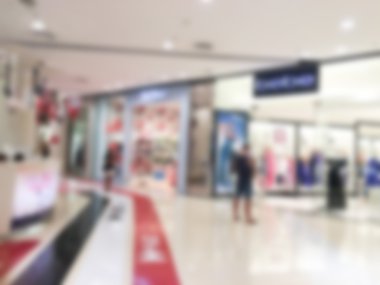 Soyut bulanık alışveriş merkezi