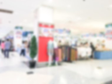 Soyut bulanık alışveriş merkezi