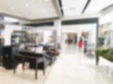 Soyut bulanık alışveriş merkezi