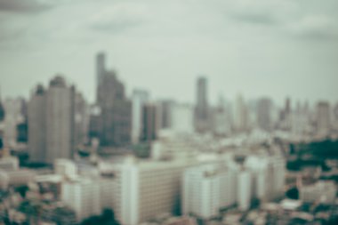 Bangkok şehir bulanıklık