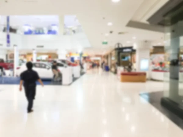 Blur luxo varejo e shopping center — Fotografia de Stock