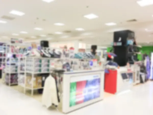 흐림 럭셔리 소매 및 쇼핑몰 — 스톡 사진