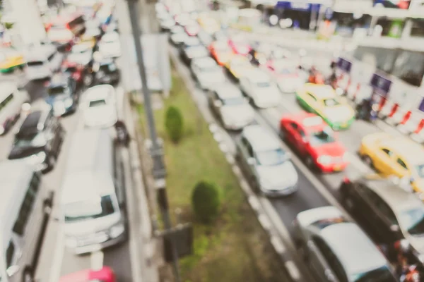 Abstrakte Verschwommenheit des Verkehrs — Stockfoto