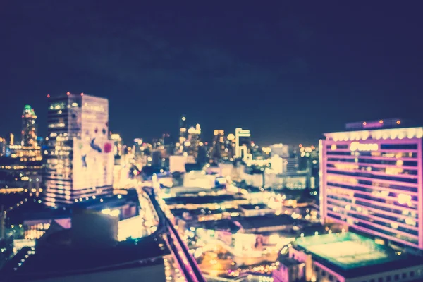 Abstract blur bangkok city — Stock Photo, Image